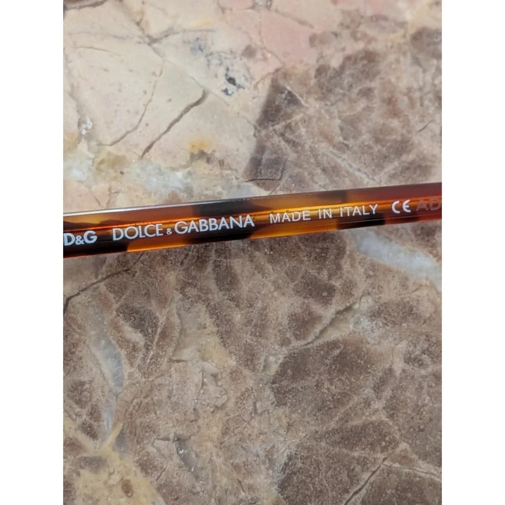 Dolce & Gabbana Designer Eyeglasses DG5001-070 Tortoise Havana Brown Gold Frame